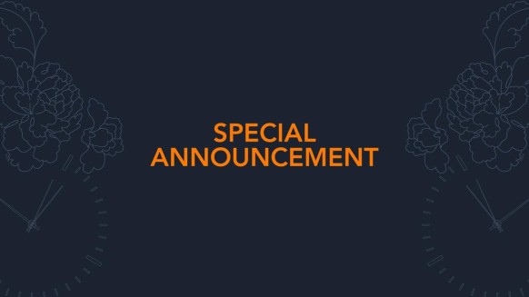 Special Announcement & Launch